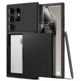 Husa Spigen Slim Armor CS pentru Samsung Galaxy S24 Ultra Negru, Carcasa