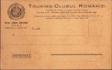 A1784 Imprimat Touring Clubul Rom&acirc;niei secția Frăția Munteană Cluj