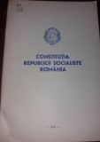 CONSTITUTIA REPUBLICII SOCIALISTE ROMANIA 1976