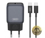 Incarcator Retea Cu Cablu USB-C XO Design L155 30W 3A 1 x USB-C Negru