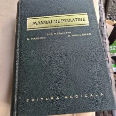 Manual de pediatrie - G. Fanconi, A. Wallgren
