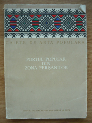 CORNEL IRIMIE - PORTUL POPULAR DIN ZONA PERSANILOR - 1958 foto