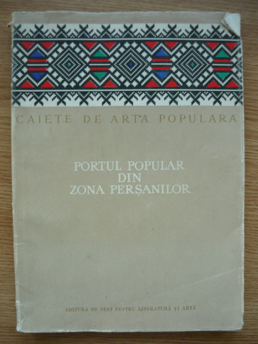 CORNEL IRIMIE - PORTUL POPULAR DIN ZONA PERSANILOR - 1958