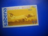 HOPCT TIMBRE MNH 171 -COMPANIA AVIATICA SABENA-AVION 1998 - 1 VAL BELGIA