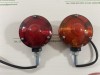 Lampa Gabarit Camion/Oglinda, Rosu/Galben, 110mm, 12/24V, Pozitie/Semnalizare, Stanga/Dreapta (Fara Bec)