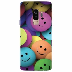 Husa silicon pentru Samsung S9 Plus, Smiles