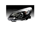Far Opel Corsa D, 01.2011-12.2014, montare fata, stanga, H1+H9B; electric; fara motor; halogen; cu lumina viraje, VALEO