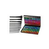 Pachet Promo: Trusa Profesionala Machiaj 120 Culori + Set 12 Pensule Machiaj + Etui Depozitare, Fraulein38