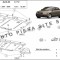 Scut metalic motor Audi A4 B6 (6 cilindrii) fabricat in perioada 2001 - 2005 APS-02,207