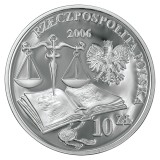 Polonia 10 zloti 2006 Polish Law Status Laski Ann. 14,14 g Argint .925 Proof, Europa