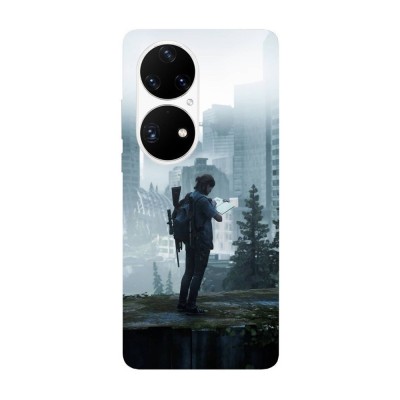 Husa compatibila cu Huawei P50 Pro model The last of us Ellie, Silicon, TPU, Viceversa foto
