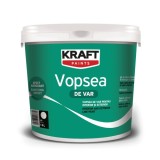 Cumpara ieftin Vopsea De Exterior Si Interior Alba Pe Baza De Var Kraft / 4L