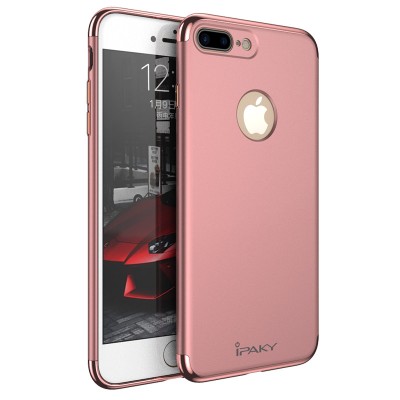 Husa IPAKY Full Protection - Luxury Thin - iPhone 7 Plus (Rose Gold) foto