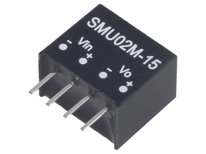 Convertor DC/DC 2W, 15V DC