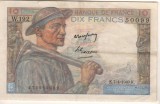 SV * Franta 10 FRANCS 1949 +/- VF, post WWII