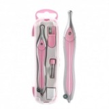 Compas metalic pastel Daco CO402, roz