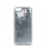 Husa Silicon Huawei P20, Model Water Stars, Culoare Silver