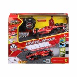 Maisto set pista construibila cu masinuta ferrari sf 24 rc cu telecomanda 2.4ghz scara 1 la 41