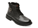 Ghete BITE THE BULLET negre, 66801, din piele naturala