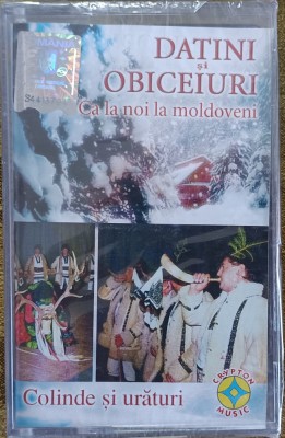 Datini și obiceiuri - Ca la noi la Moldoveni, colinde și urături , casetă foto