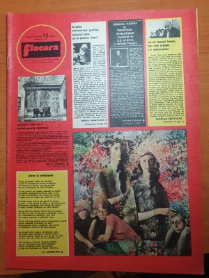 flacara 3 aprilie 1976-art foto sfantu gheorghe covasna,moeciu,cenaclul flacara foto