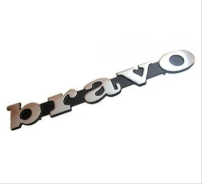 Emblema laterala scris &amp;quot;Bravo&amp;quot; moped Piaggio Bravo (75-81) 2T AC 50cc foto