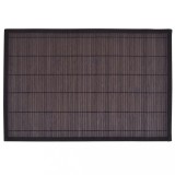 Cumpara ieftin Naproane din bambus, 6 buc, maro inchis, 30 x 45 cm