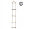 Scara cu trepte de lemn PP 25 m (1,80 m) 5 trepte