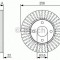 Disc frana FORD FOCUS Combi (DNW) (1999 - 2007) BOSCH 0 986 479 R64