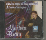 (D)CD sigilat-MARIETA BRATU&ndash; C&acirc;nd Se Crăpa De Ziuă Altădată, Jazz
