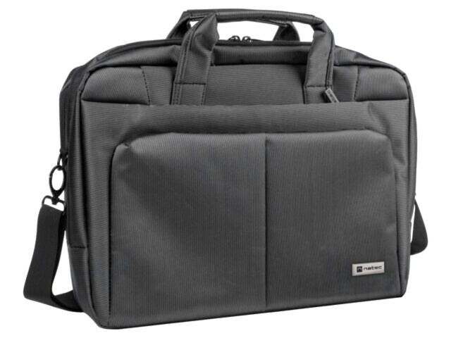 Laptop bag graphite polyester Usable dim: 395x45x275mm 15.6&quot;