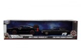 Jada Fast And Furious Set Masinute Metalice Dodge Charger Rt Si Dodge Charger Widebody Scara 1:32, Simba