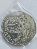 C11 Germania 10 Mark/Argint .625 , 15.5 g /750th anniversary of Berlin UNC / din foto