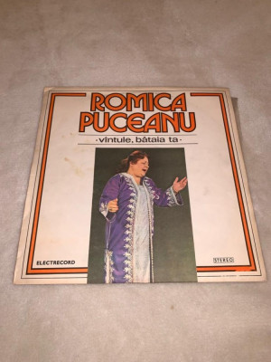 Vinyl Romica Puceanu - Vantule, bataia ta foto