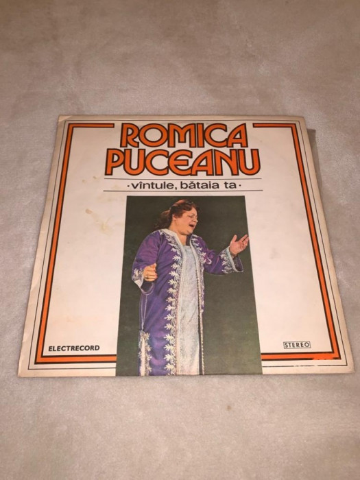 Vinyl Romica Puceanu - Vantule, bataia ta