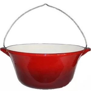 Ceaun fonta emailata 30litri Handy KitchenServ foto