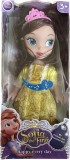 Cumpara ieftin Papusa muzicala Sofia the First, 28 cm, rochita galbena