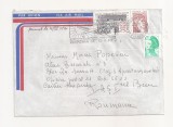 FD17 - Plic Circulat international Franta - Romania , 1982