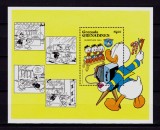 Cumpara ieftin ✅Grenada 1984 &quot;Disney - Donald - Craciun &#039;84 &quot; ,block 89 , CV 9.50&euro; , MNH