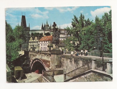 FA12 - Carte Postala- CEHIA - Praga, Charles Bridge circulata 1972 foto