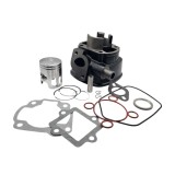 Kit cilindru - Set Motor Scuter Aprilia MBK 50 SR Mach G, Nitro 2T 49cc 50cc Racire pe Apa, 2T , 5 colturi