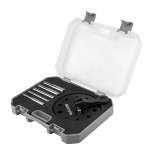 Set burghie diamantate 5-12 mm cu ghidaj pentru gresie si sticla, 6 piese