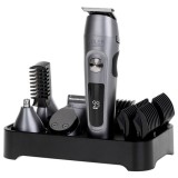Set Ingrijire 6in1 Adler AD 2944, LCD, 6 Capete, Umed/Uscat, Autonomie 90min, Incarcare USB, Aparat Ras, Tuns Barba, Nas, Corp