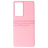 Husa TPU Matte Samsung Galaxy S21 Ultra Rosu Protectie Premium