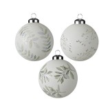 Cumpara ieftin Glob - Branches Leaves - Winter White - mai multe modele | Kaemingk