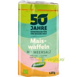 Vafe Din Porumb Expandat cu Sare, fara Gluten Ecologice/Bio 120g