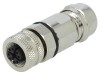 Conector M12 mamă IP67, 8 pini