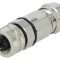 Conector M12 mamă IP67, 8 pini