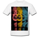 Cumpara ieftin Tricou &quot; Marilyn Monroe greatest hits remixed &quot;