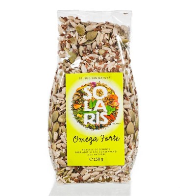 Amestec de Seminte Omega Forte Solaris 150gr foto